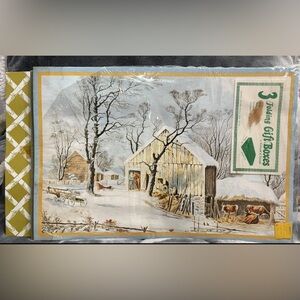 VTG Folding 15” X 10” Gift Boxes from Grand Award Set of 3